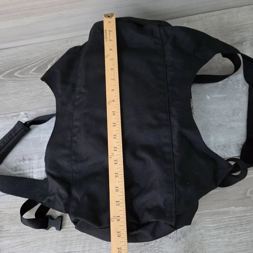 The North Face Black Backpack Convertible Duffel Small Travel Day Pack Bag